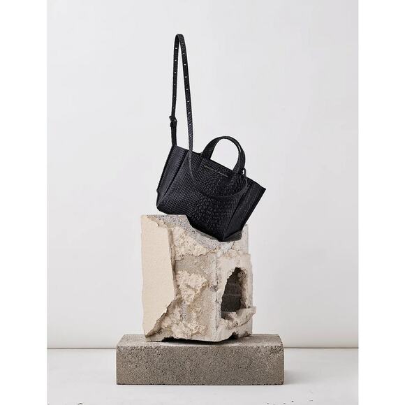 Ampersand as Apostrophe Micro-Tote / Black Python NWT - Picture 1 of 5